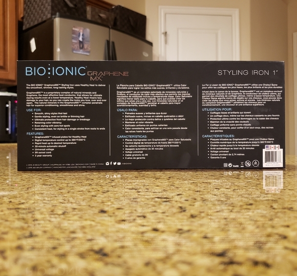 BIO IONIC Graphene MX 1" Styling Iron - Picture 2 of 6